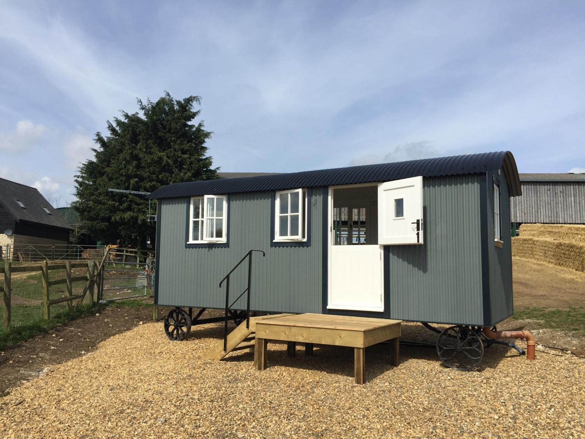 فيلا Weatherhead Farm Shepherds Hut باكنغهام المظهر الخارجي الصورة